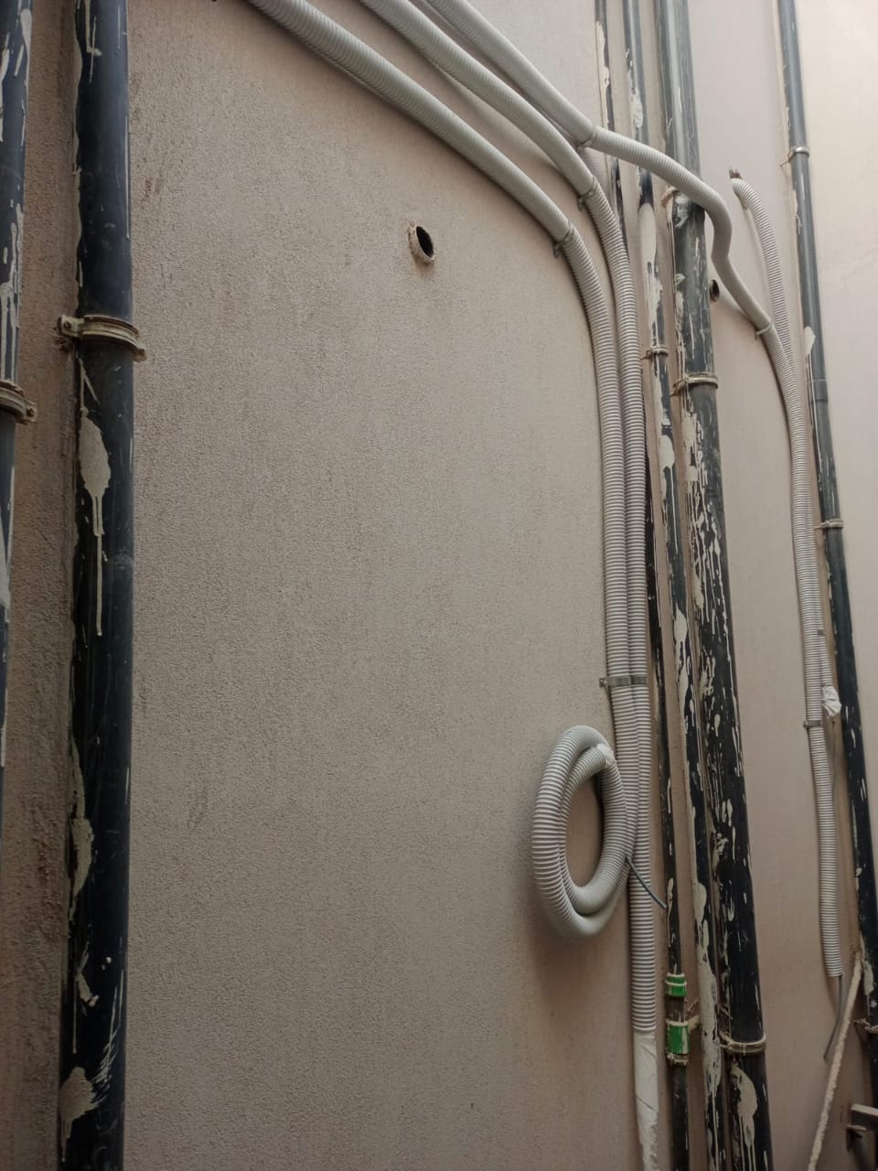 تأسيس مواسير تكييف 3 حصان