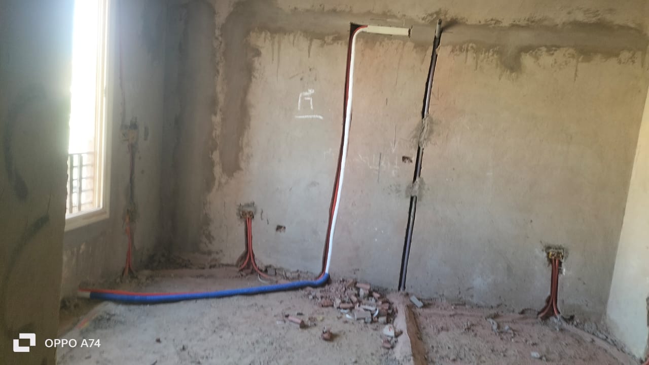 تأسيس مواسير تكييف 3 حصان
